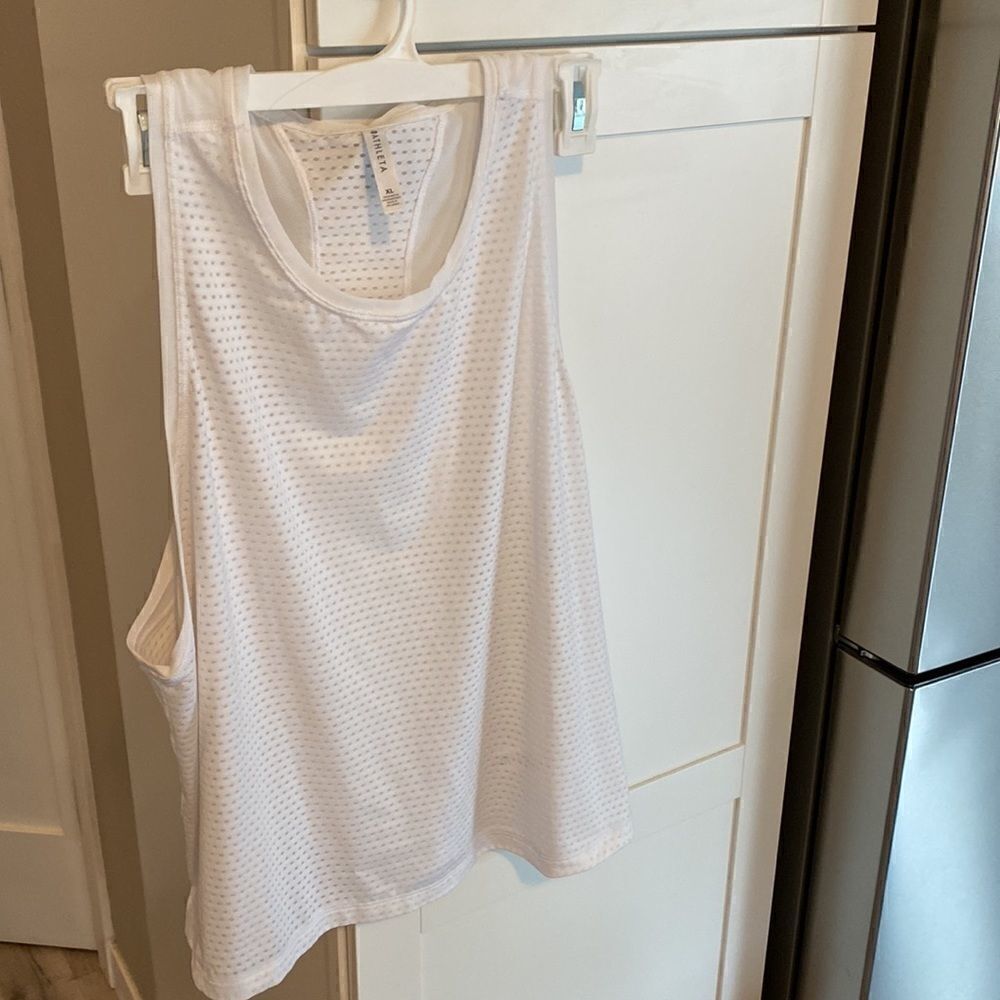 Athleta Sheer/Mesh like Tank  - Picture 6 of 6